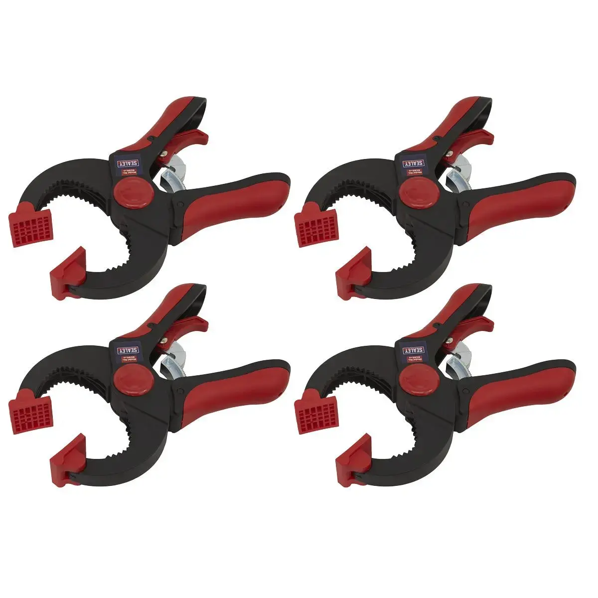 Sealey Ratchet Clamp 45Mm 4Pc Set 1