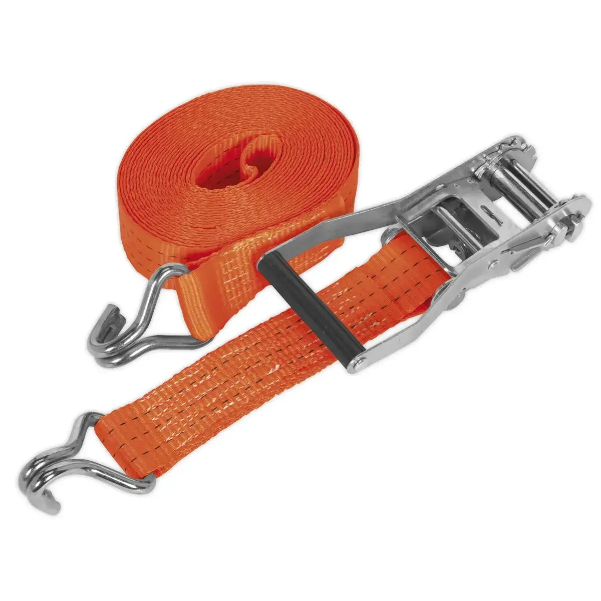 Sealey Ratchet Strap 50Mm X 6M Polyester Webbing 3000Kg Breaking Strength 1