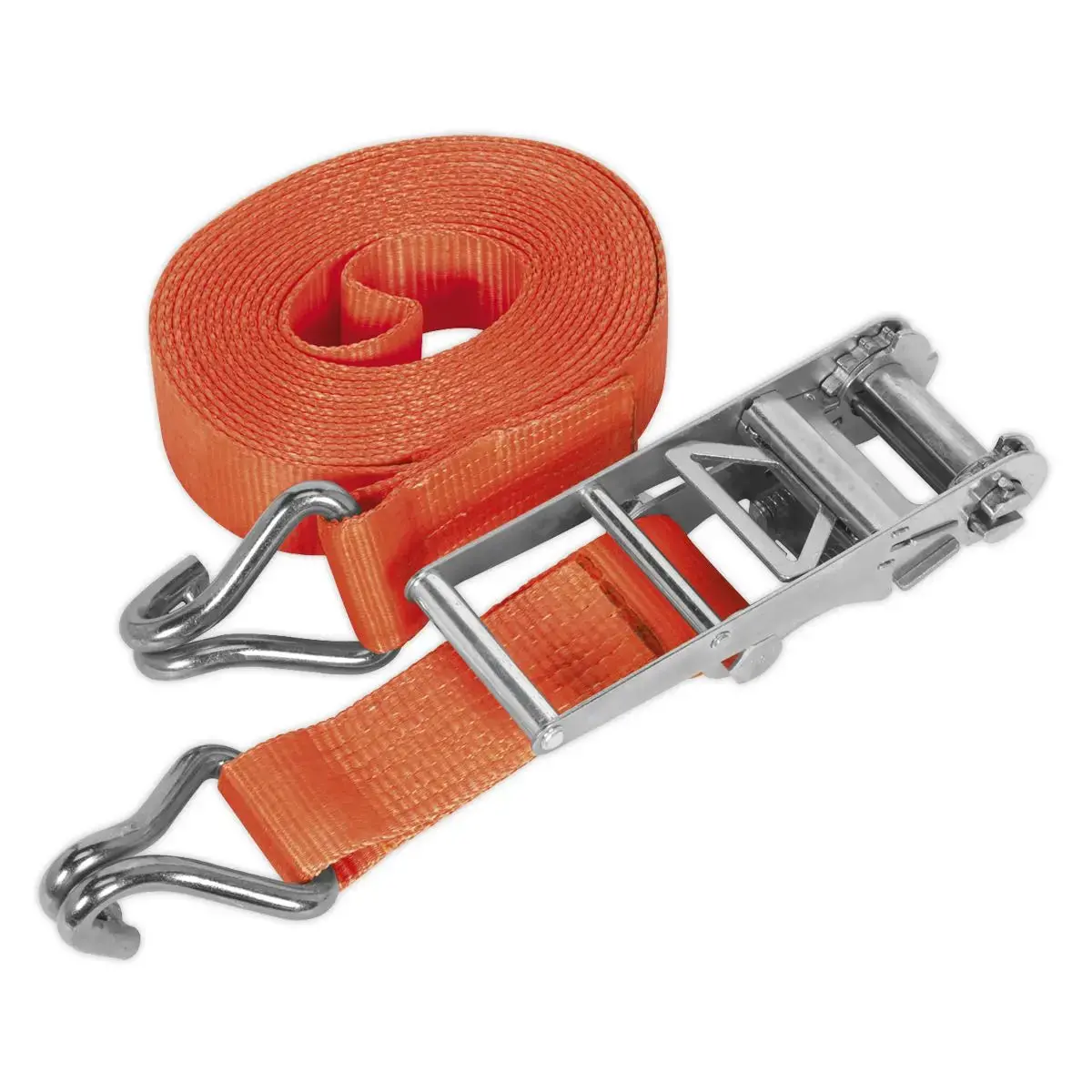 Sealey Ratchet Strap 75Mm X 12M Polyester Webbing 10000Kg Breaking Strength 1