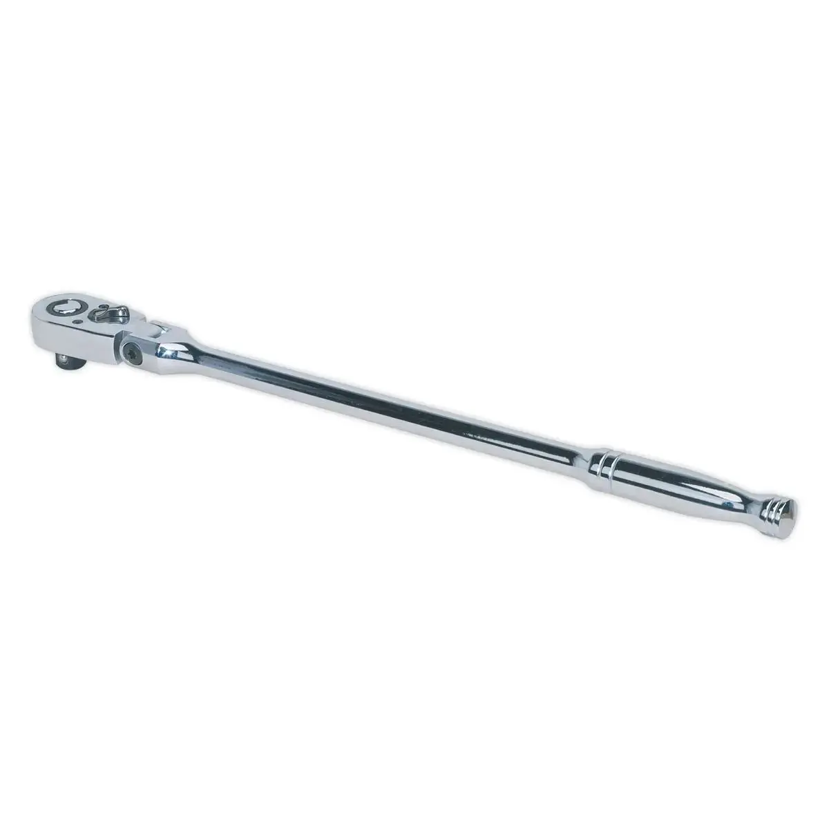 Sealey Ratchet Wrench Flexi Head 445Mm 1/2" Drive Pear Head Flip Reverse 1