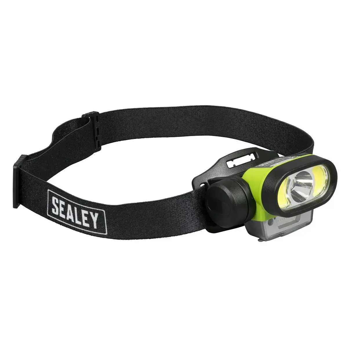 Sealey Rechargeable Head Torch With Auto-Sensor 5W & 3W Cob Led 1