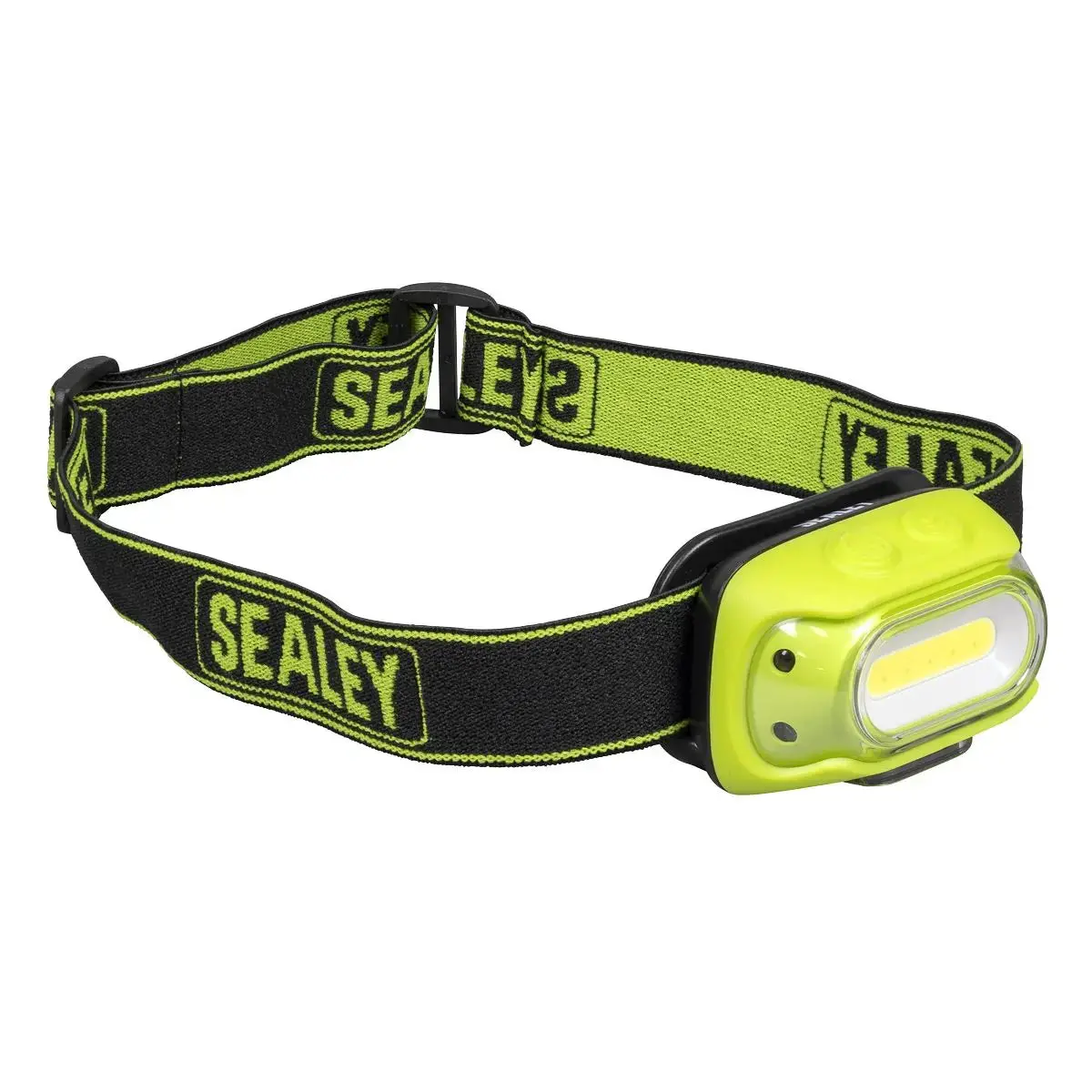 Sealey Rechargeable Head Torch With Auto-Sensor 8W Cob Led - Green 1