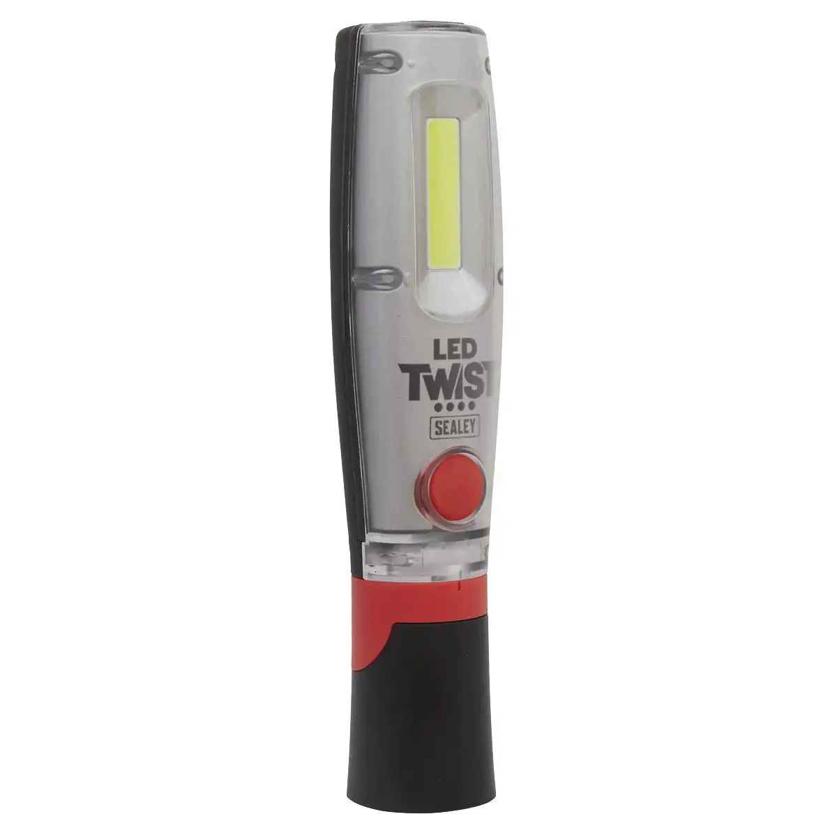 Sealey Rechargeable Inspection Lamp Twist 8W Cob And 1W Led Light 1000 Lumens 1