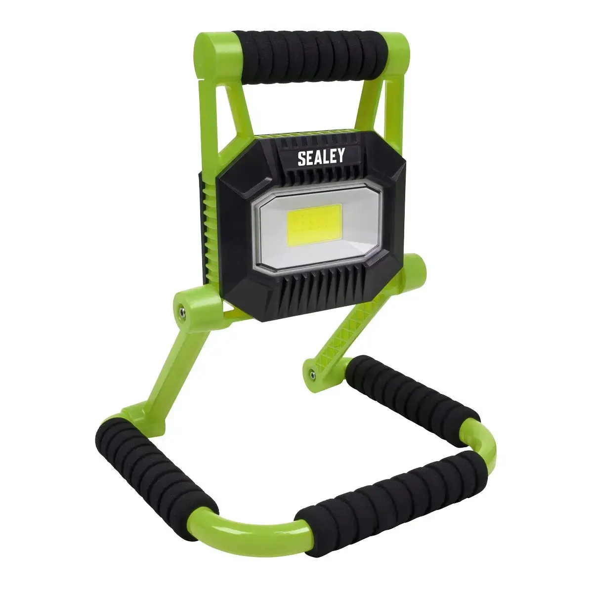 Sealey Rechargeable Portable Fold Flat Floodlight 10W Cob Led Lithium-Ion 1