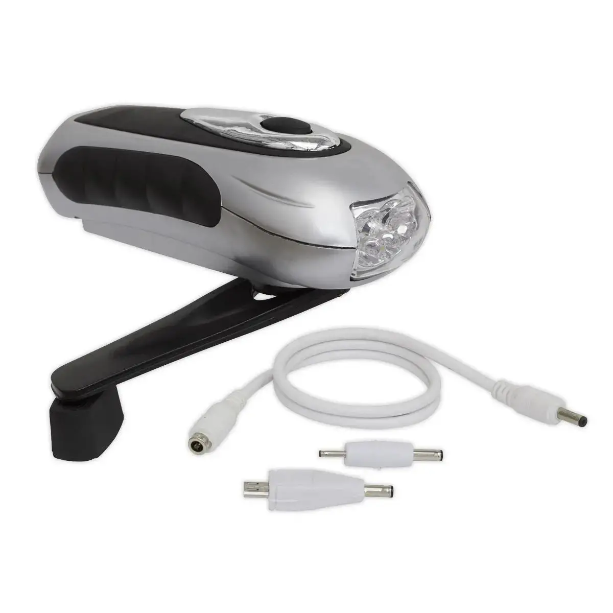 Sealey Rechargeable Wind-Up Torch 3 Led 1
