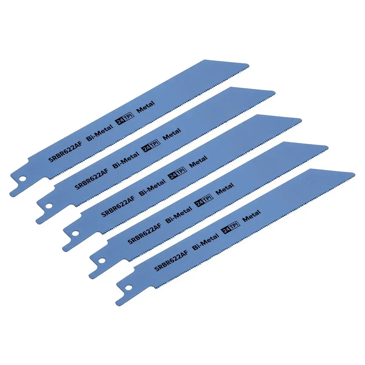Sealey Reciprocating Saw Blade Metal 150Mm 24Tpi - Pack Of 5 1