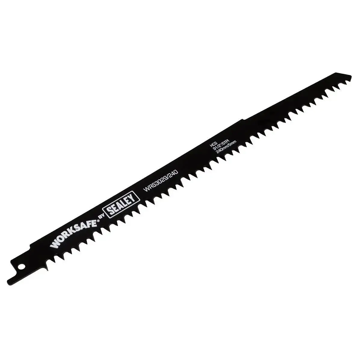 Sealey Reciprocating Saw Blade Wood 240Mm 5Tpi - Pack Of 5 2