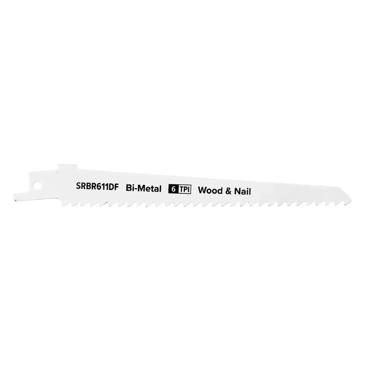 Sealey Reciprocating Saw Blade Wood & Nail 150Mm 6Tpi - Pack Of 5 2