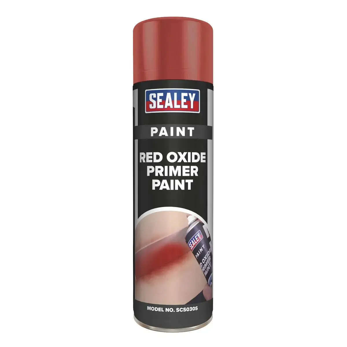 Sealey Red Oxide Primer Paint 500Ml 1
