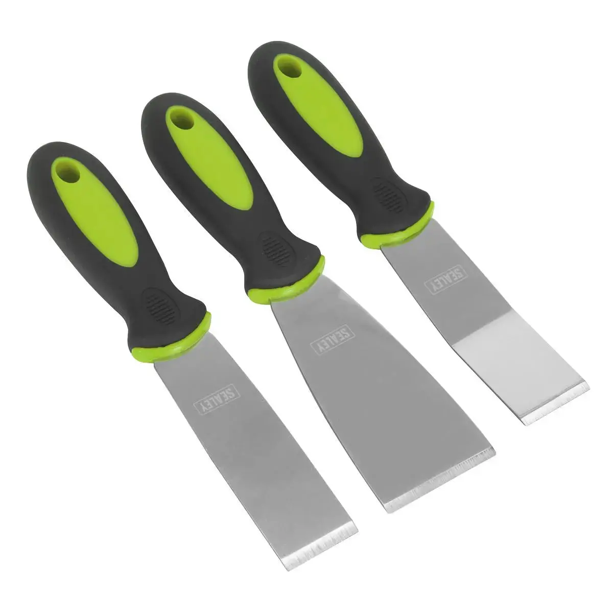Sealey Rigid Blade Scraper Set 3Pc 1