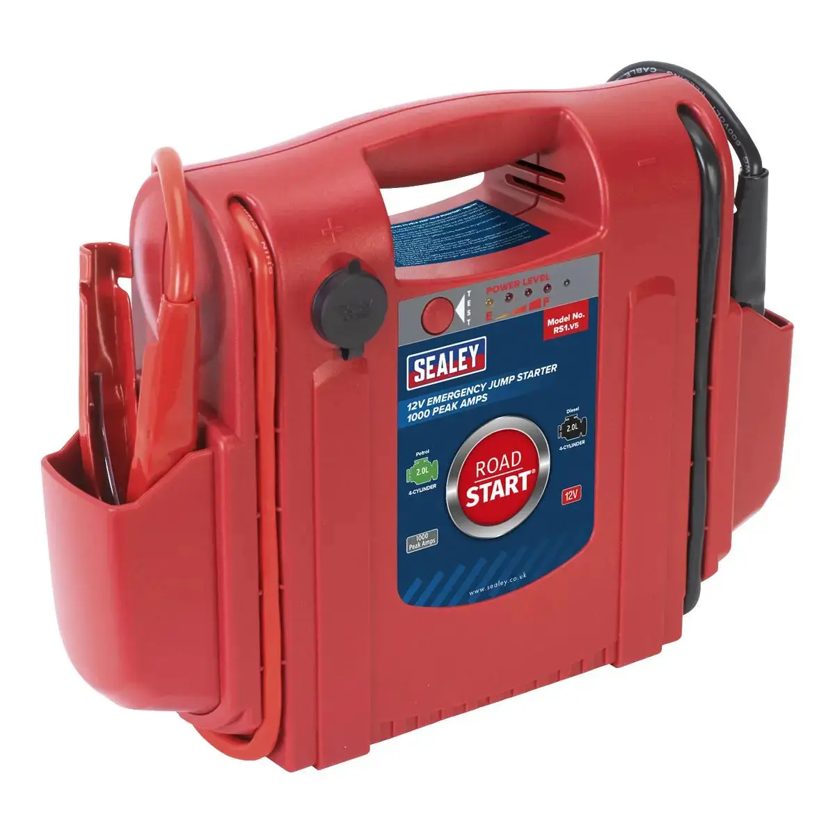 Sealey Roadstart® Emergency Jump Starter 12V 1000 Peak Amps 1