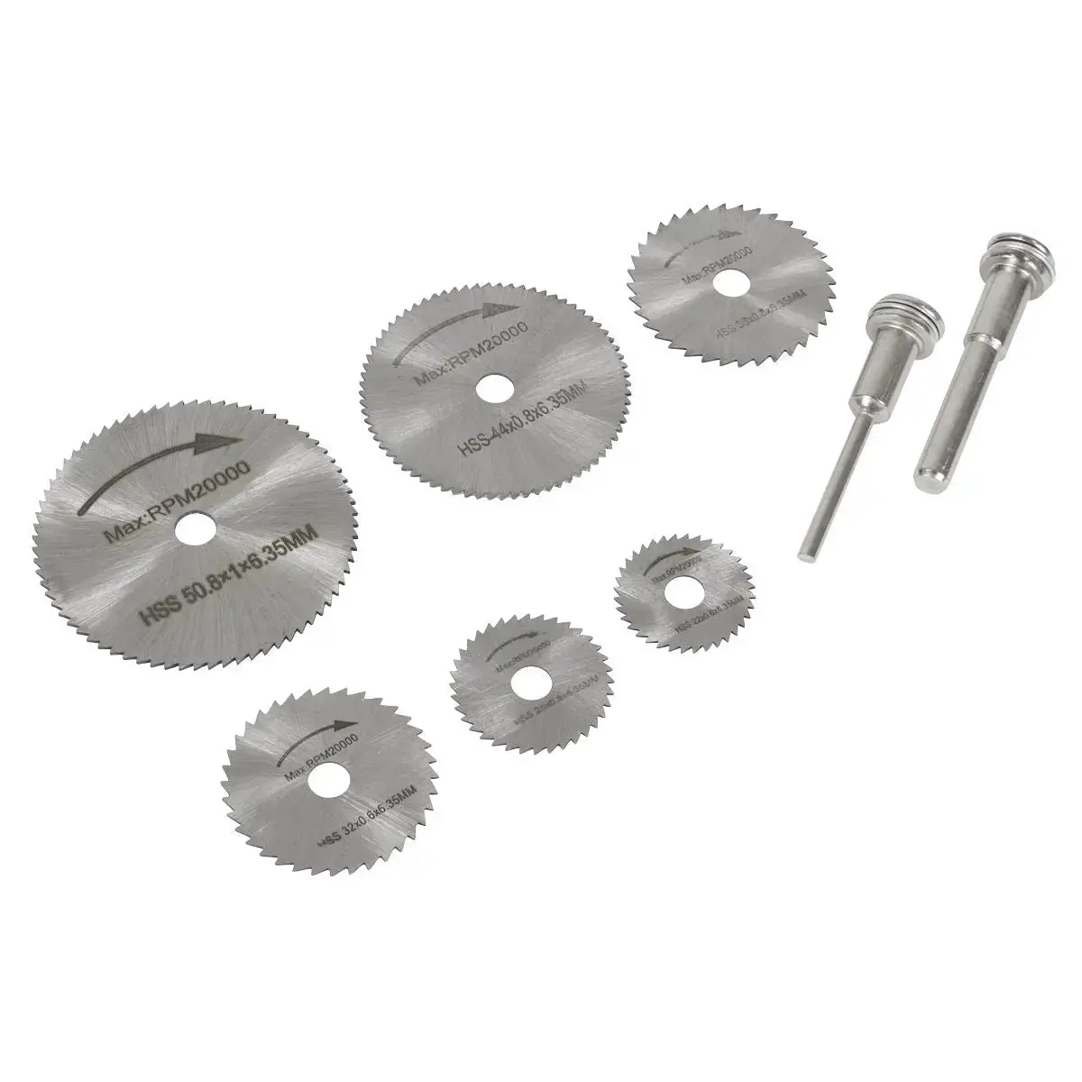Sealey Rotary Drill Saw Blade Set 8Pc 1