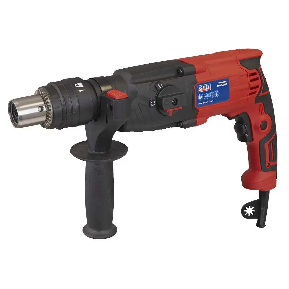 Sealey Rotary Hammer Drill Sds Plus Ø18mm 750W/230V 1