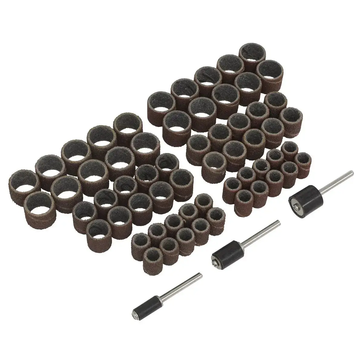 Sealey Rotary Tool Sanding Drum Bands Set 63 Piece 1