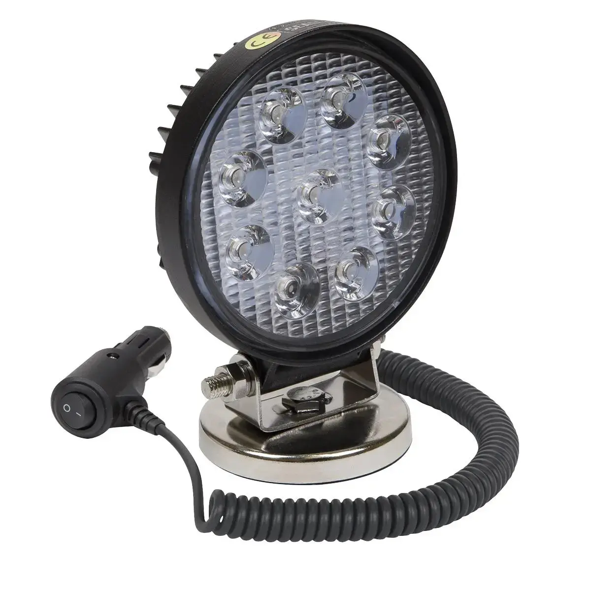 Sealey Round Worklight With Magnetic Base 27W Smd Led 1