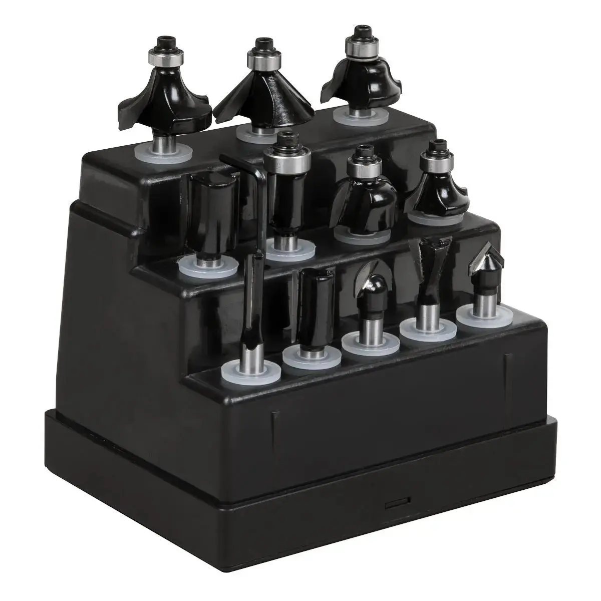 Sealey Router Bit Set 12Pc 1/4" Shank 1