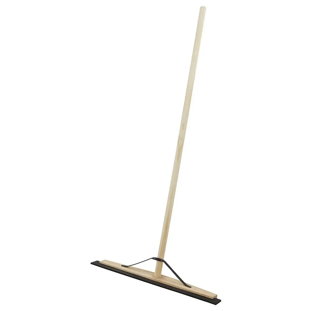 Sealey Rubber Floor Squeegee 24"(600Mm) With Wooden Handle 1