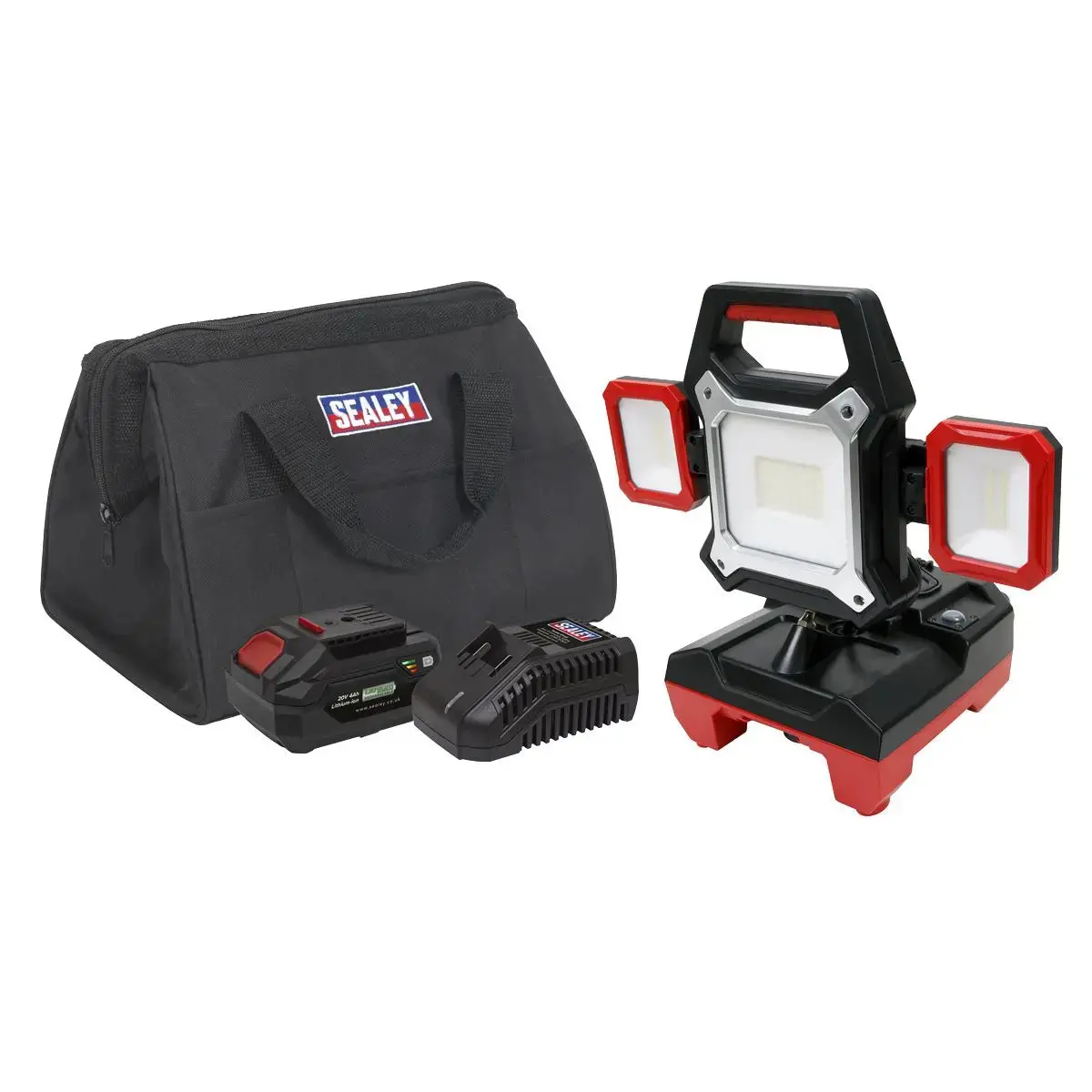 Sealey Sv20 Series 2-In-1 Cordless/Corded 45W Smd Led Worklight Kit 20V 4Ah 1