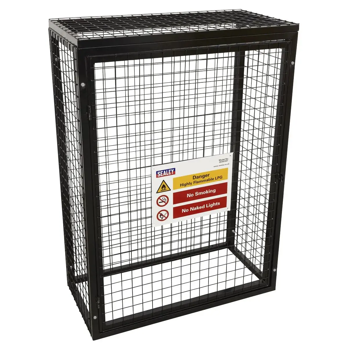 Sealey Gas Cylinder Safety Cage - 2 X 47Kg Gas Cylinders 1