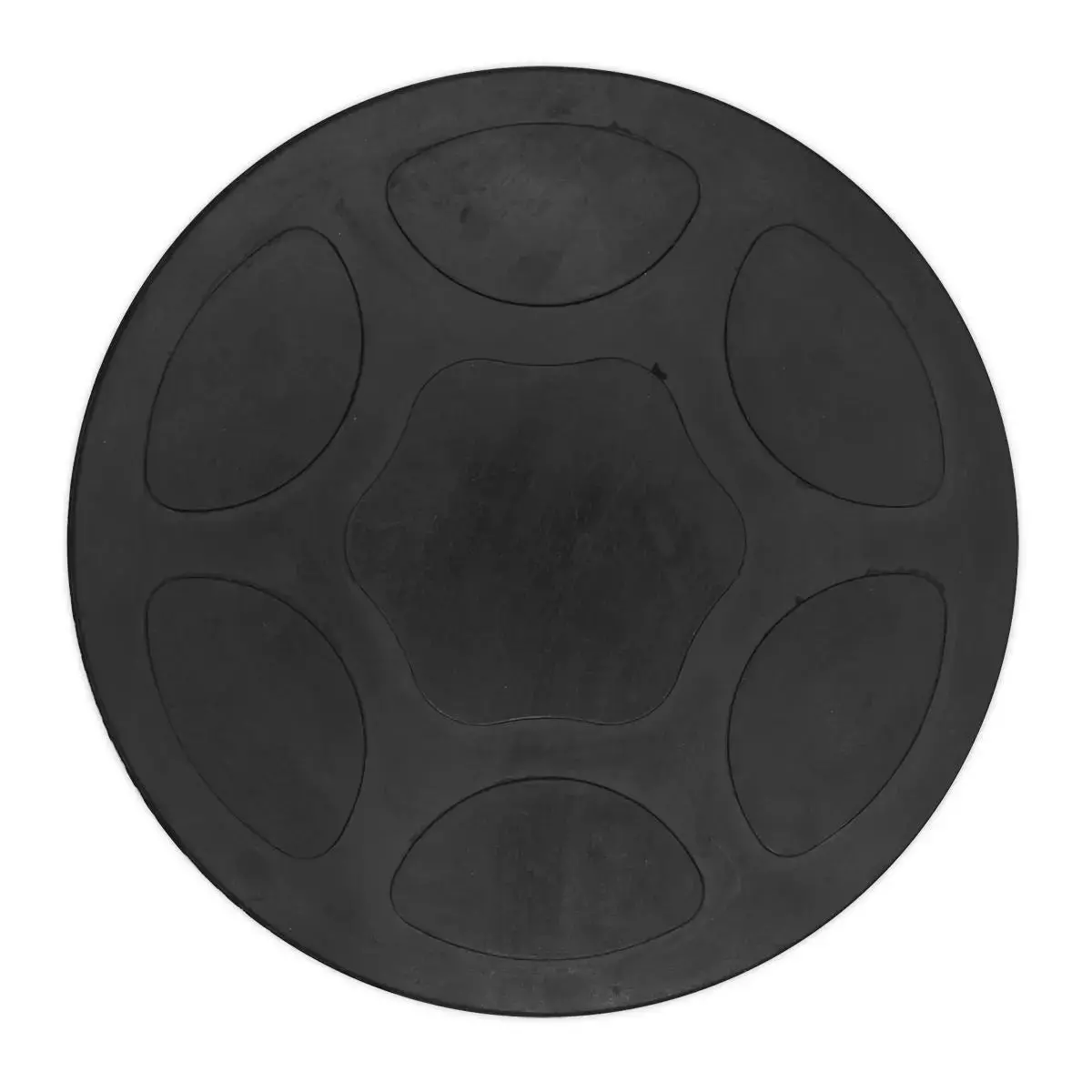 Sealey Safety Rubber Trolley Jack Pad Type B To Fit 136.5Mm Saddle 1