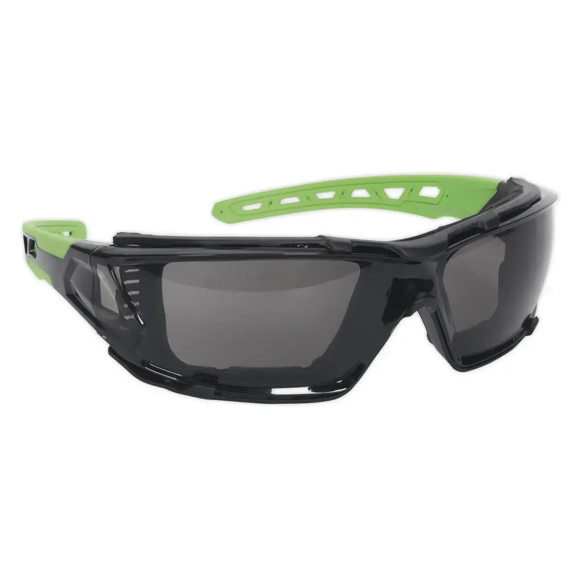 Sealey Safety Spectacles With Eva Foam Lining Wraparound Lightweight Anti Glare 1