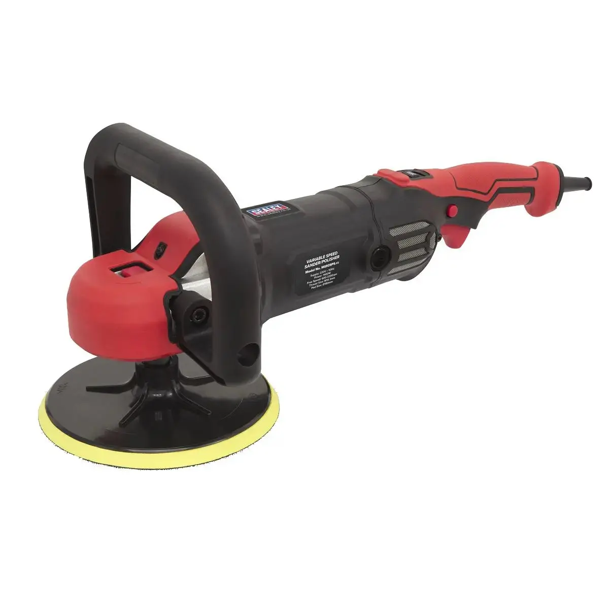 Sealey Sander/Polisher Ø180mm Variable Speed 1400W/230V 1