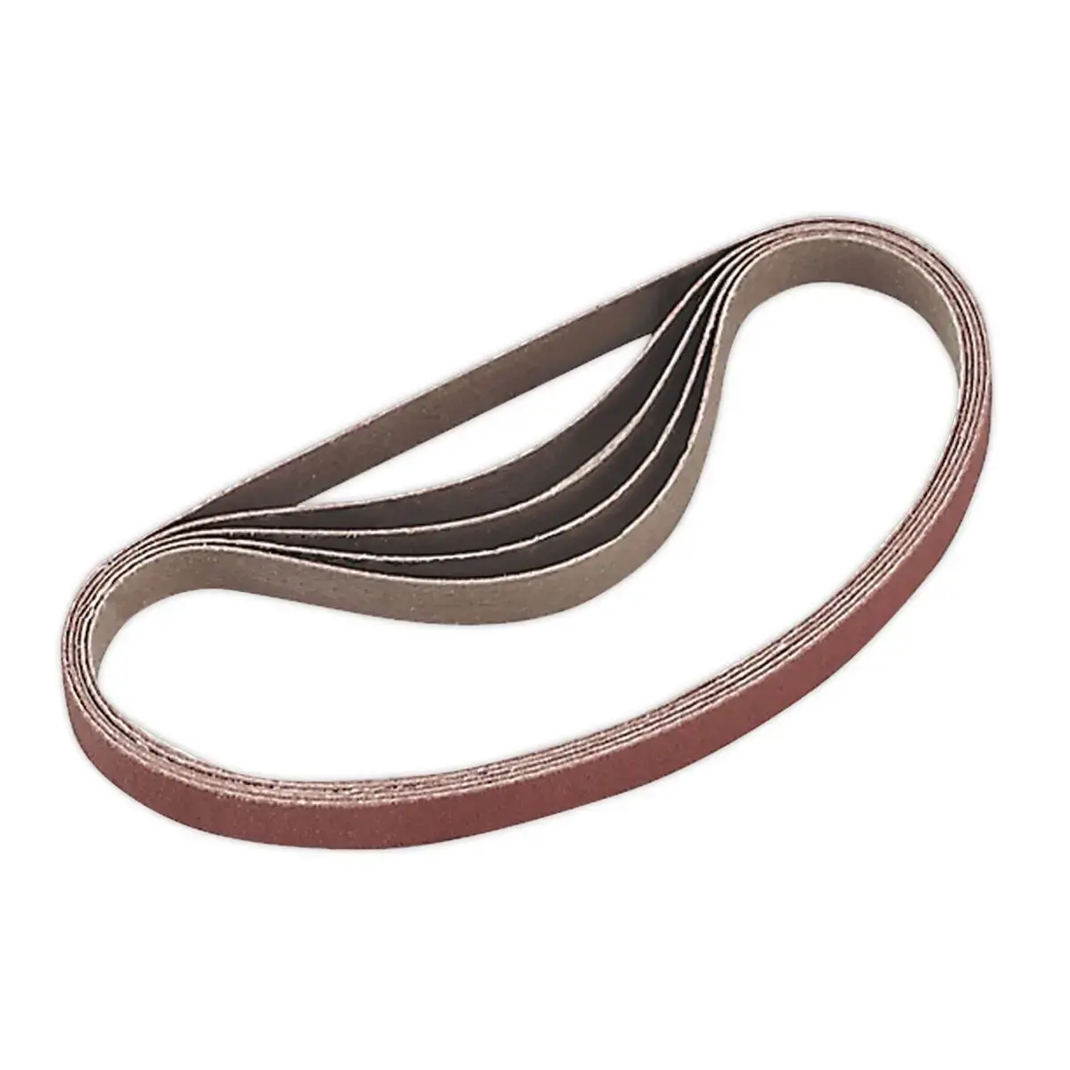 Sealey Sanding Belt 10 X 330Mm 120Grit Pack Of 5 1