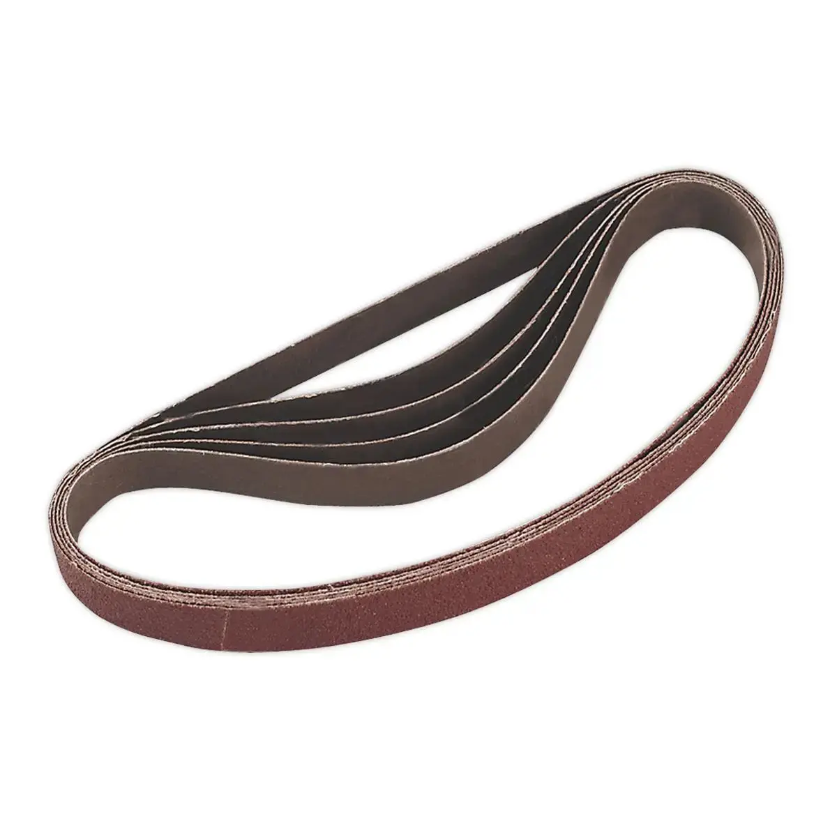 Sealey Sanding Belt 20 X 520Mm 60Grit Pack Of 5 1