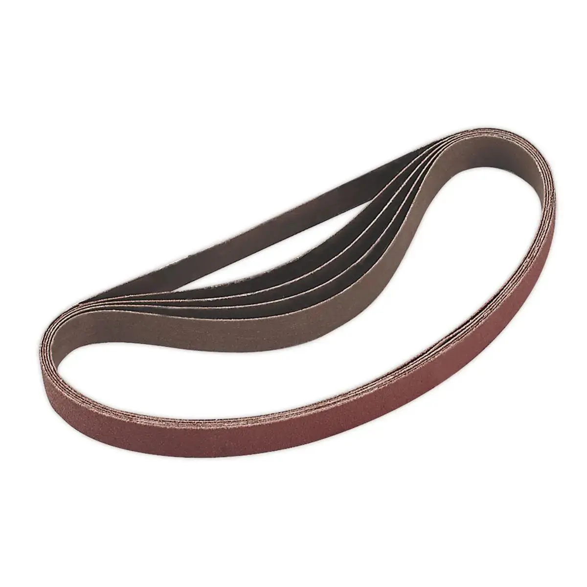 Sealey Sanding Belt 20 X 520Mm 80Grit Pack Of 5 1