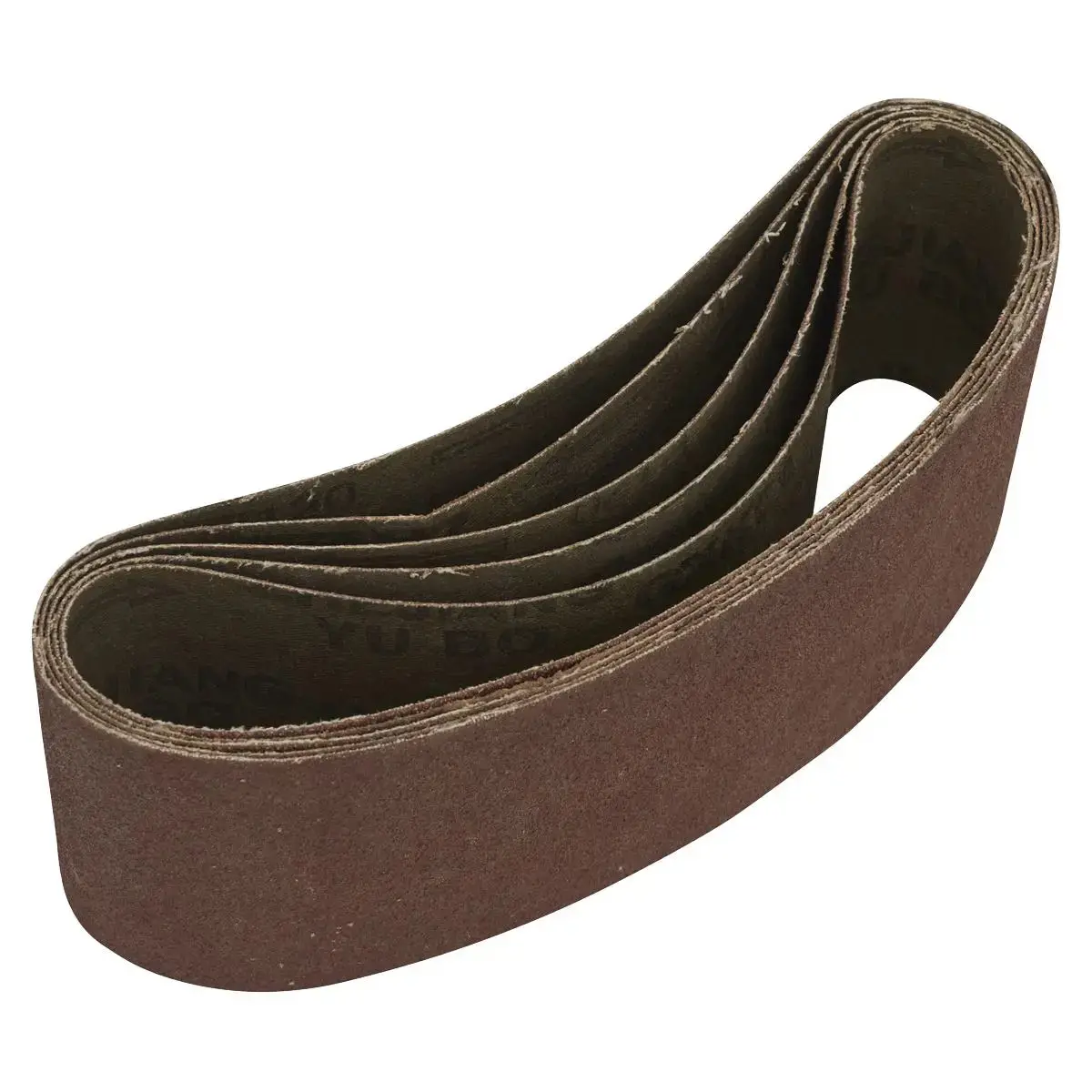 Sealey Sanding Belt 76 X 457Mm 120Grit Pack Of 5 1
