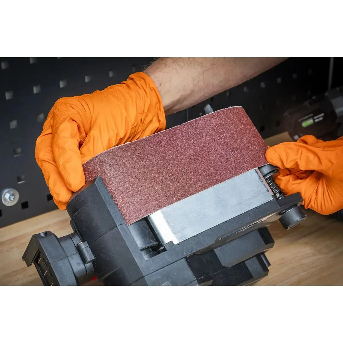 Sealey Sanding Belt 76 X 457Mm 120Grit Pack Of 5 2