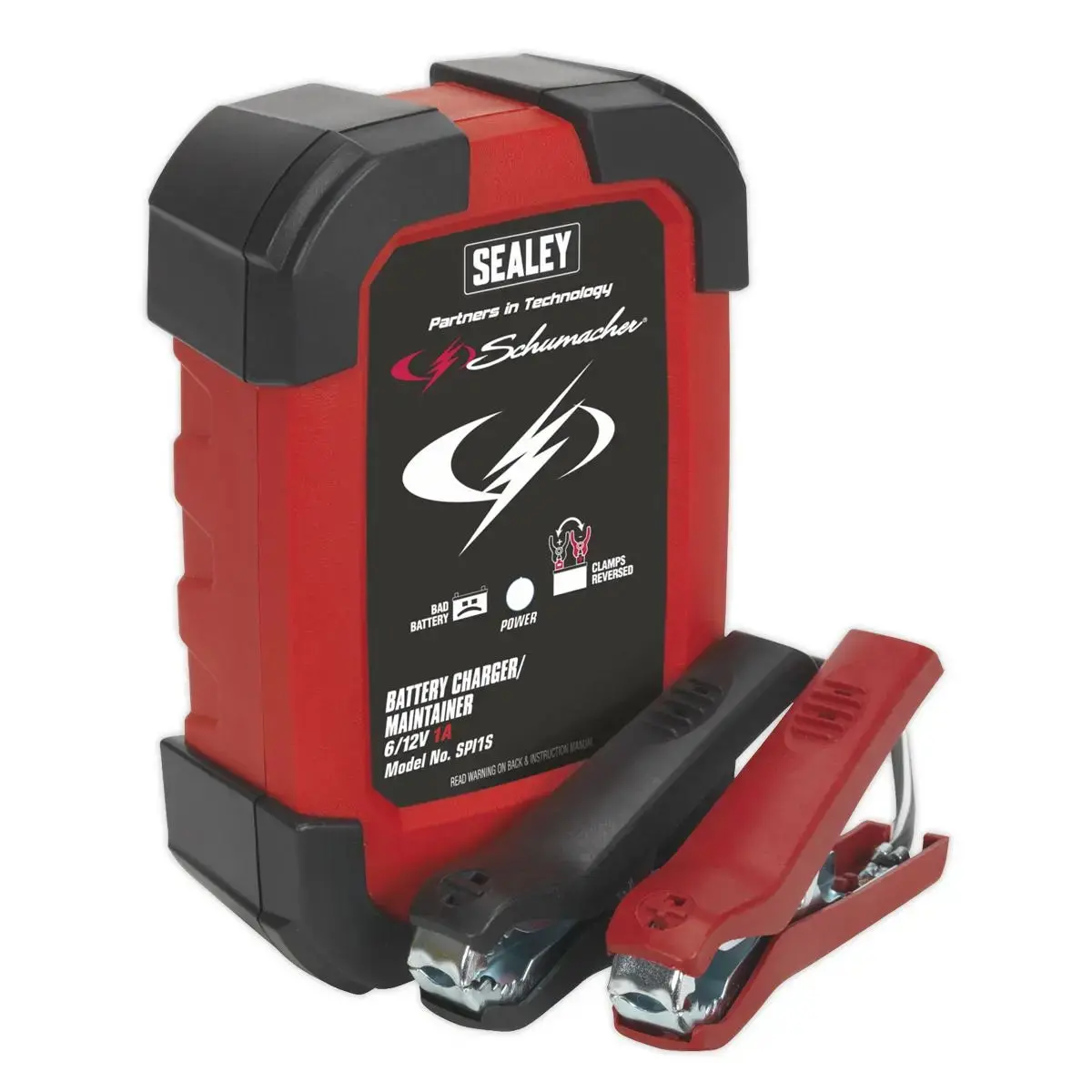 Sealey Schumacher Schumacher® Intelligent Speed Charge Battery Charger/Maintainer 1A 6/12V 1