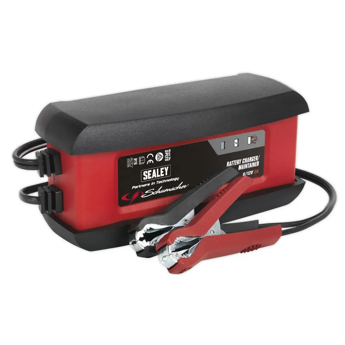 Sealey Schumacher Schumacher® Intelligent Speed Charge Battery Charger/Maintainer 2Amp 6/12V 1
