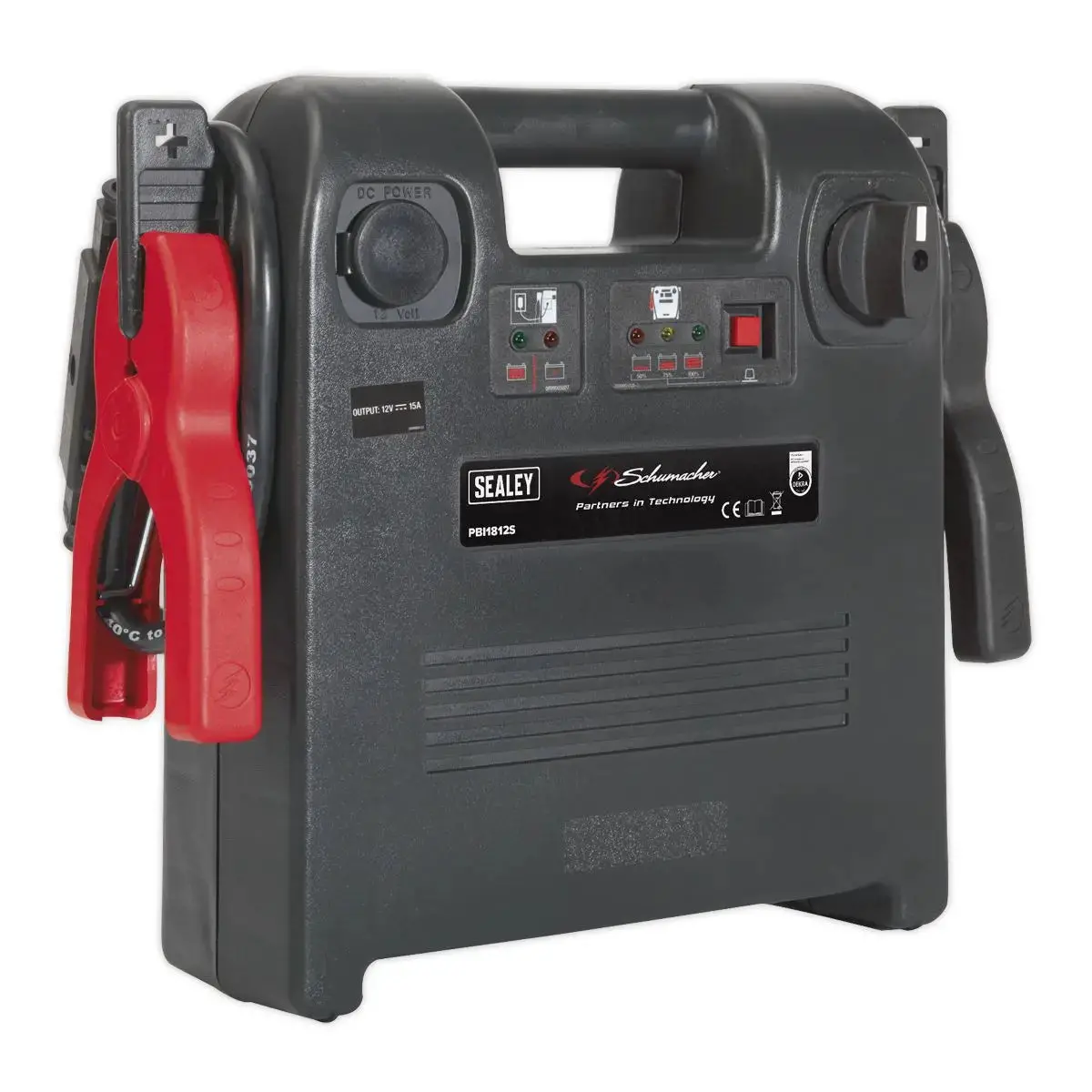 Sealey Schumacher Schumacher® Roadstart® Emergency Jump Starter 12V 1700 Peak Amps Dekra Approved 1
