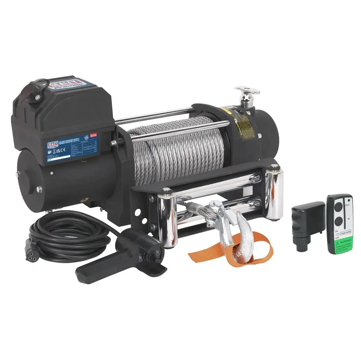 Sealey Self-Recovery Wireless Winch Srw5450 Combo Kit 1