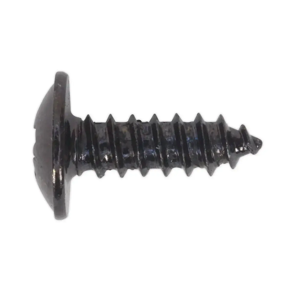 Sealey Self-Tapping Screw 4.2 X 13Mm Flanged Head Black Pozi Pack Of 100 1