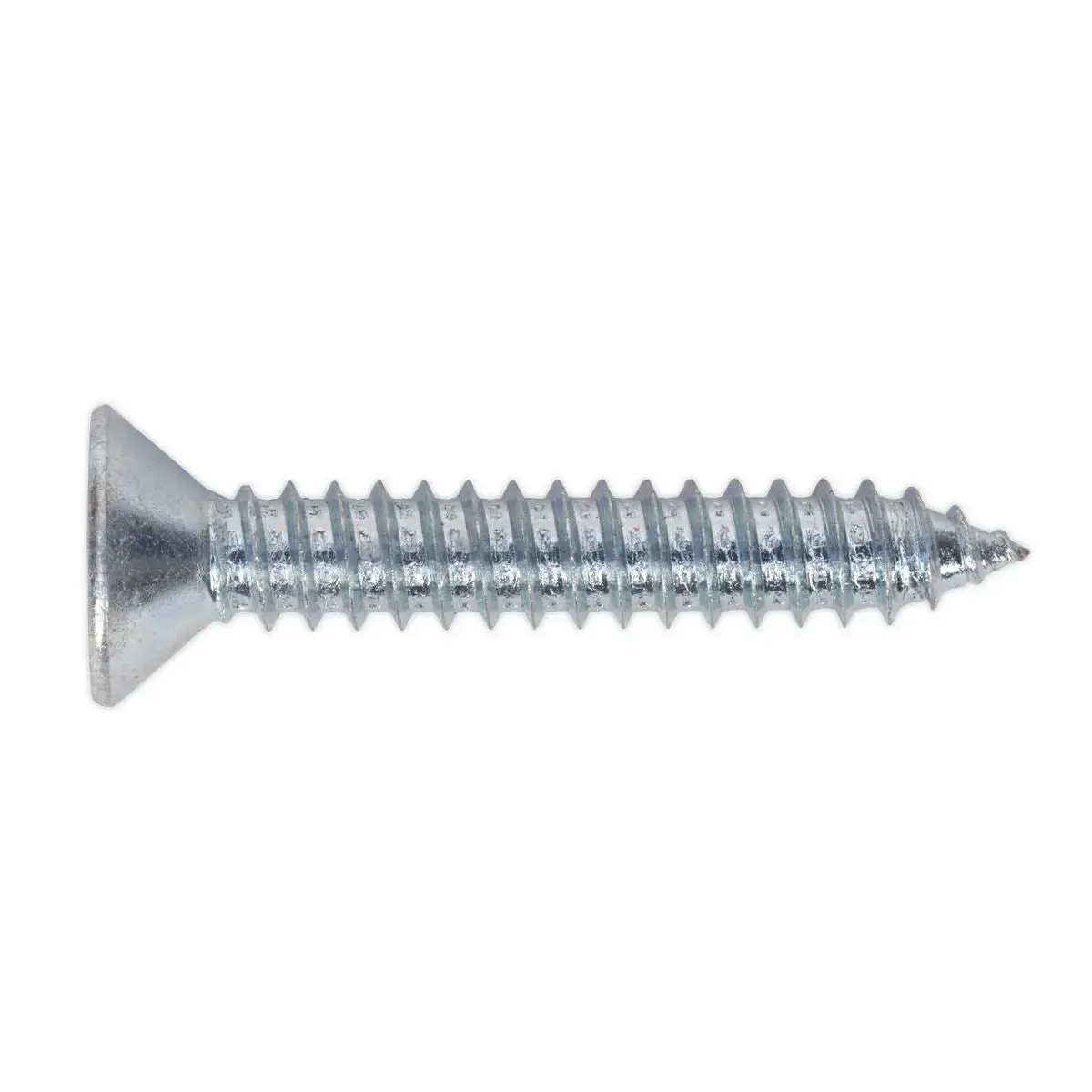 Sealey Self Tapping Screw 6.3 X 38Mm Countersunk Pozi Pack Of 100 1