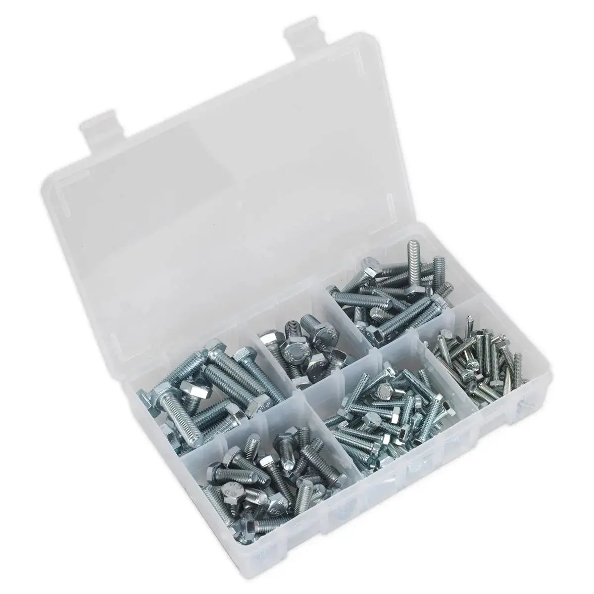 Sealey Setscrew Assortment 150Pc Metric M5-M10 High Tensile 1