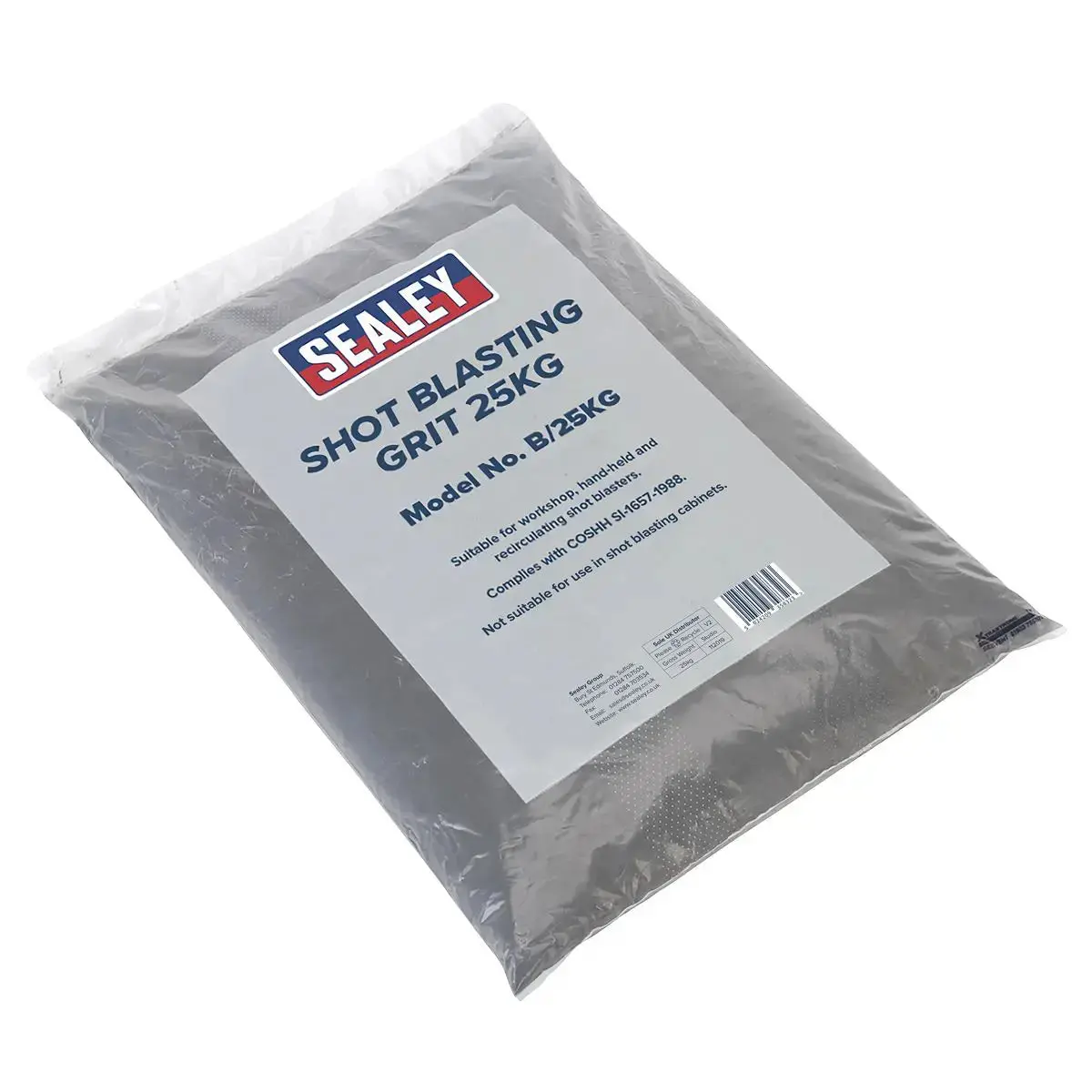 Sealey Shot Blasting Grit 25Kg Bag 1
