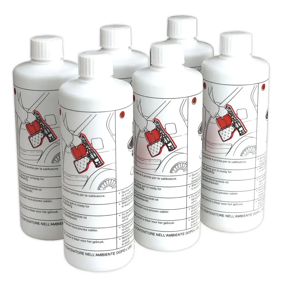 Sealey Shot Blasting Sand - Pack Of 6 1