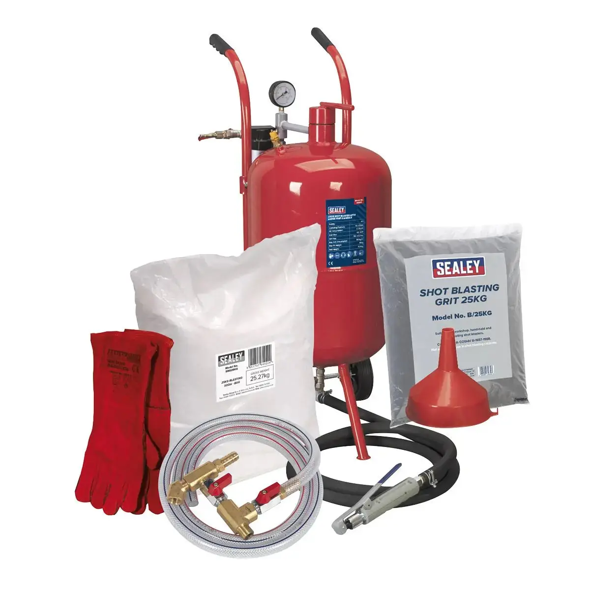 Sealey Shot & Soda Blasting Kit 1