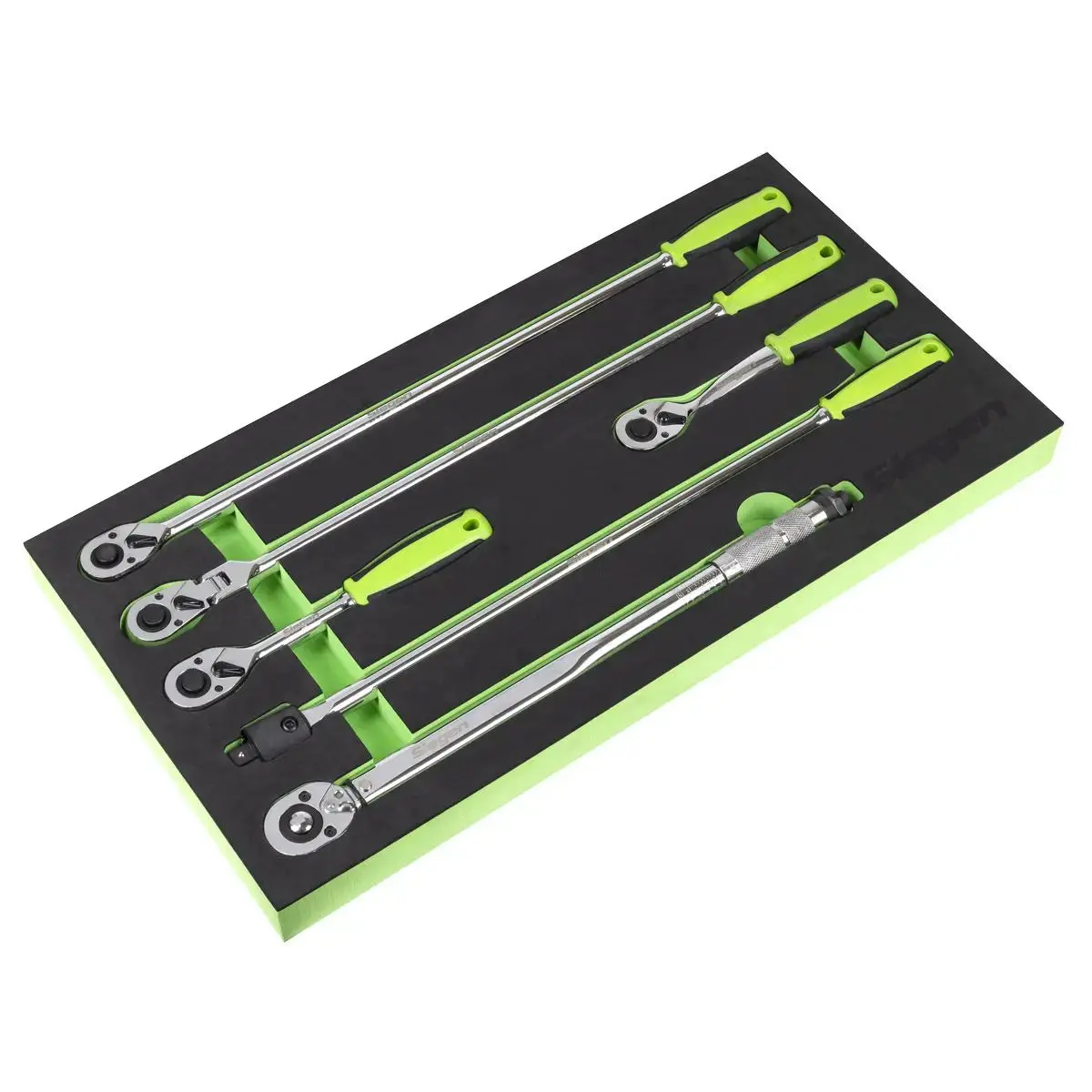 Sealey Siegen Ratchet Wrench, Breaker Bar & Torque Wrench Set 1/2"Sq Drive 6Pc 1