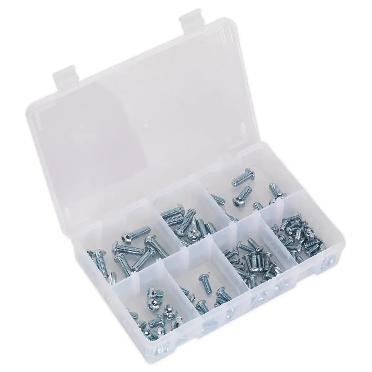 Sealey Socket Screw Assortment 108Pc Din 912 M5-M10 Button Head High Tensile 10.9 Metric 1