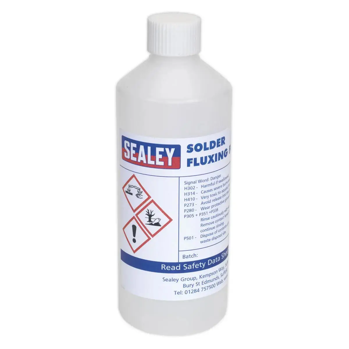Sealey Solder Fluxing Fluid 500Ml Bottle 1