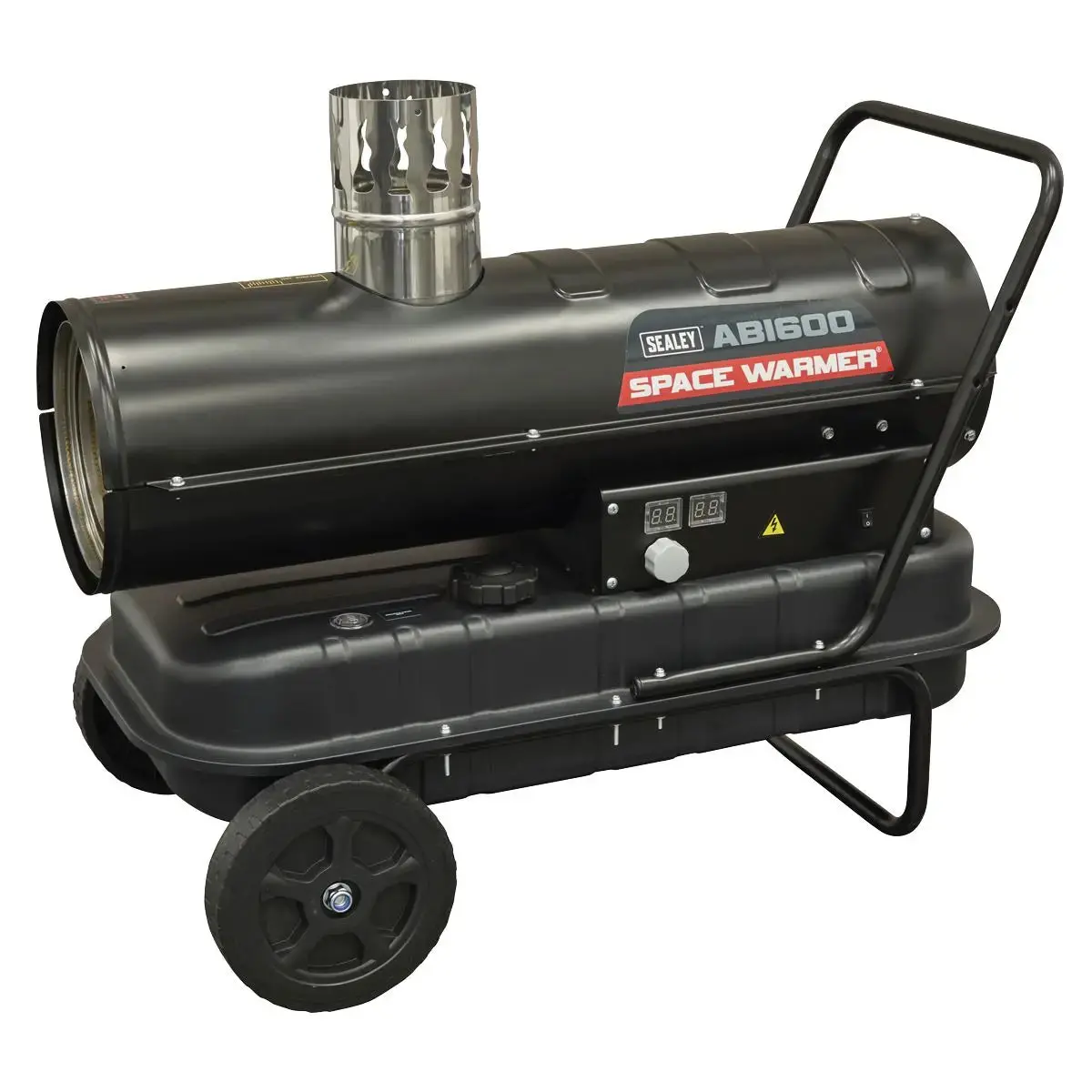 Sealey Space Warmer® Indirect Kerosene/Diesel Heater With Wheels 68,000Btu/Hr 1