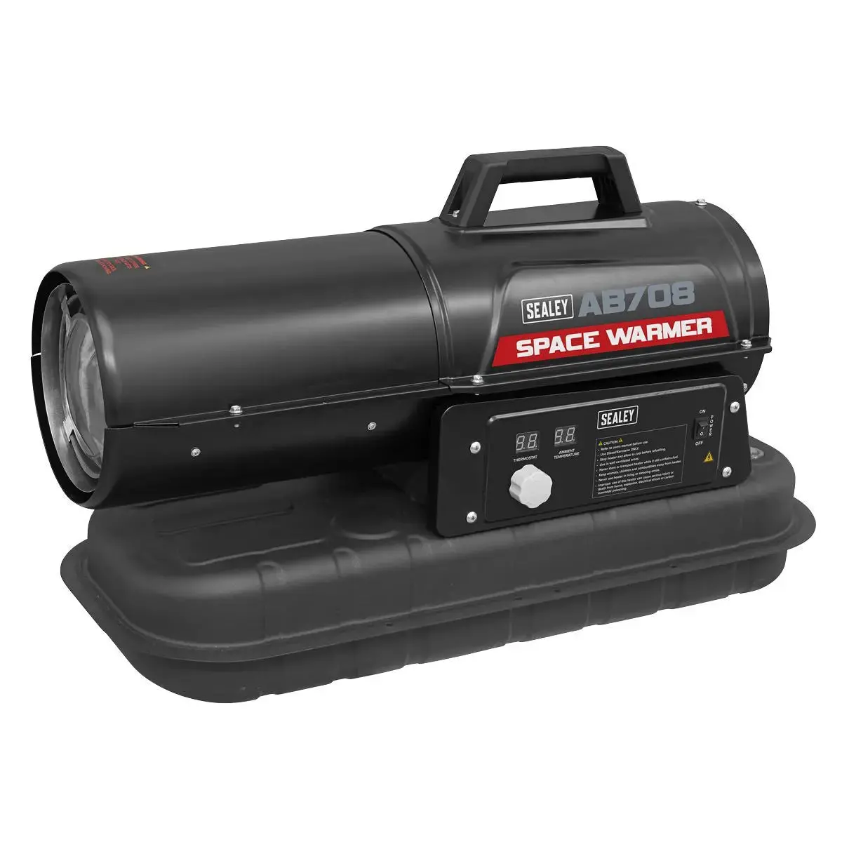 Sealey Space Warmer® Kerosene/Diesel Heater Without Wheels 70,000Btu/Hr 1