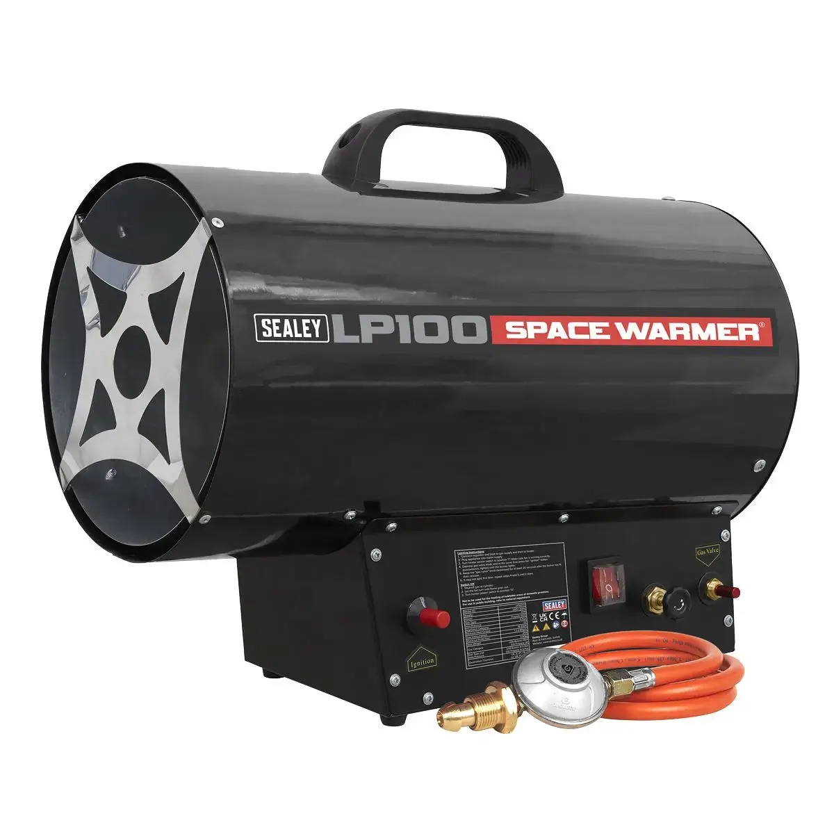 Sealey Space Warmer® Propane Heater 61,000-102,000Btu/Hr (18-30Kw) 1