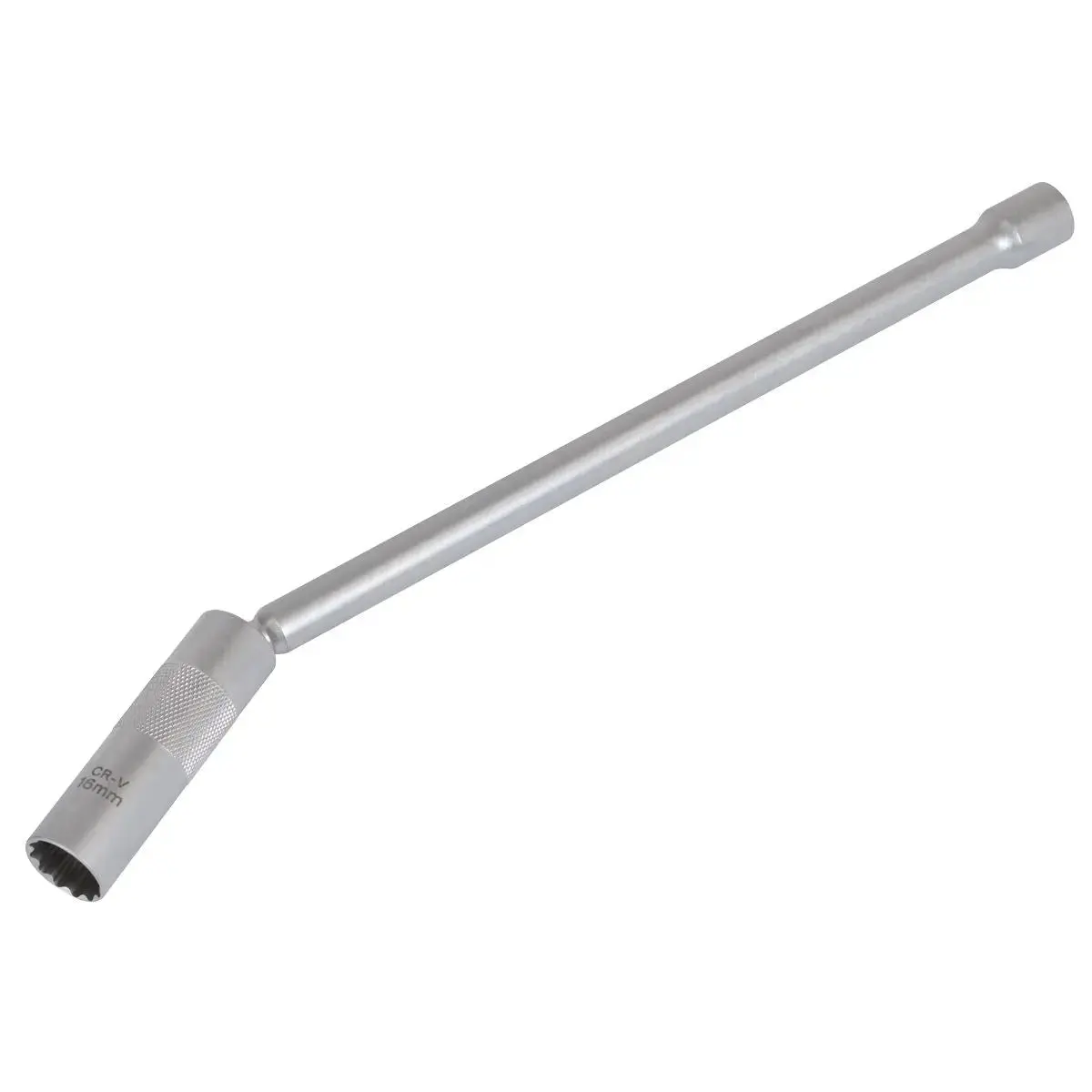 Sealey Spark Plug Socket With Universal Joint & Extension 3/8"Sq Drive 12-Point 16Mm 1