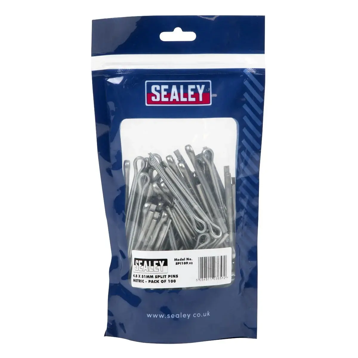 Sealey Split Pin 4.8 X 51Mm Pack Of 100 2