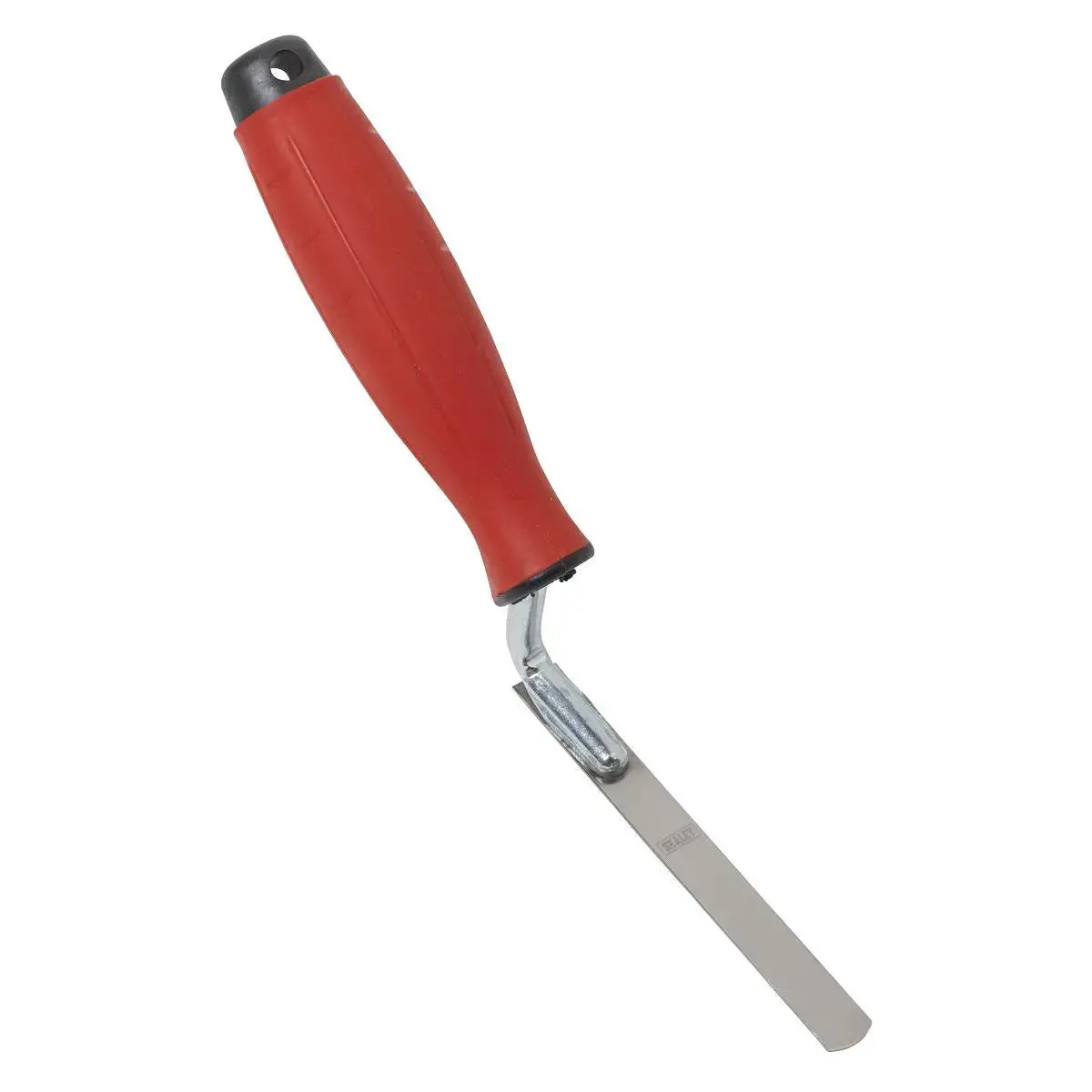Sealey Stainless Steel Edging Trowel - Rubber Handle - 12Mm 1